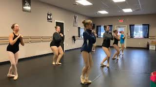 beginning pointe dance