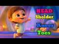 Head sholder knees and toes #nurseryrhymes #kidssongs #cartoon #baby #forkids