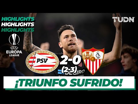 Highlights | PSV 2(0)-(3)0 Sevilla | UEFA Europa League 22/23 | TUDN