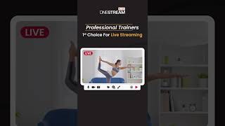 Best app for trainers to engage with their audience in real-time, Let's Stream With OneStream Live screenshot 1