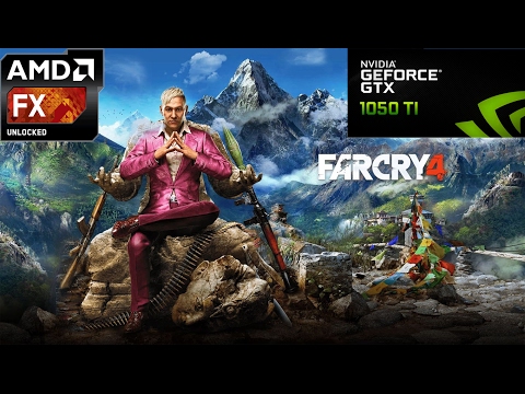 Far Cry 4 Ultra On GTX 1050 Ti - FX 4300 - 8GB RAM