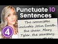 Punctuation Practice Quiz