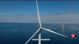 Recycling Company Cleaning Up Windmill Waste