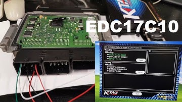Read and write Bosch EDC17C10 with the Tricore TC1797 using K-tag.