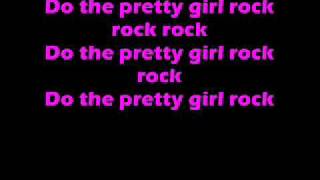 Keri Hilson-Pretty Girl Rock (Lyrics on screen) chords sheet