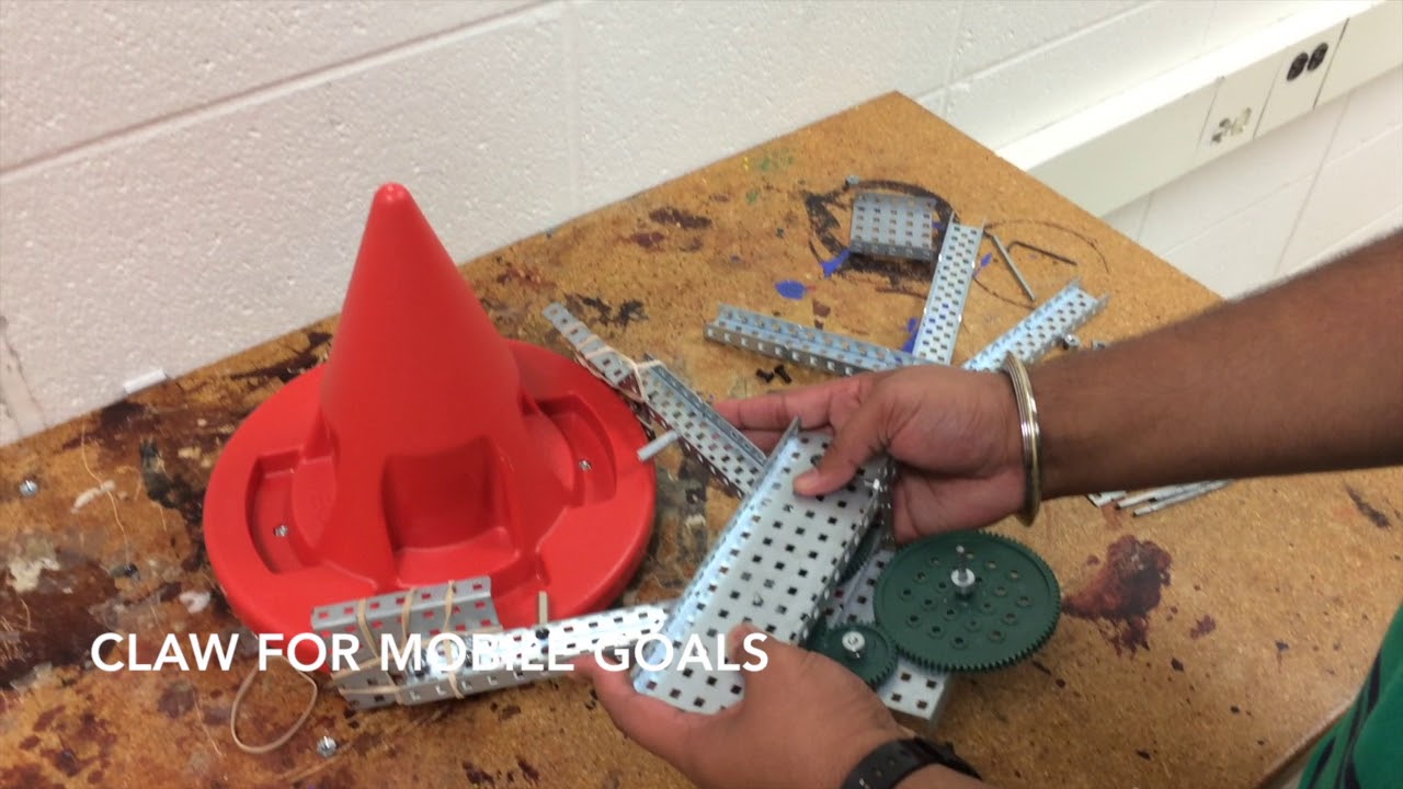 MOBILE GOAL CLAW and Reverse 4 Bar Lift Prototypes Vex In The Zone