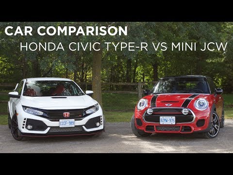 car-comparison-|-honda-civic-type-r-vs-mini-jcw-|-driving.ca