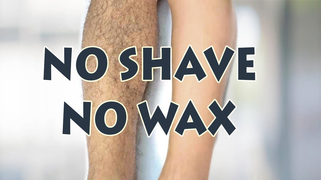 How to remove unwanted hair permanently | NO SHAVE | NO WAX - YouTube