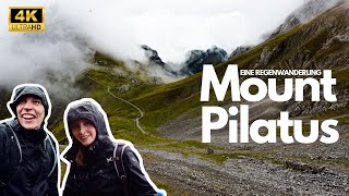 Gnadenloses Wetter hoch zum MOUNT PILATUS (Schweiz)