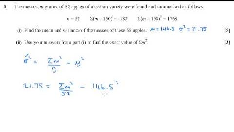 OCR S1 June 2016 q3ii