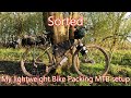 Bike packing shake down camp  testing a new setup wiltshire man