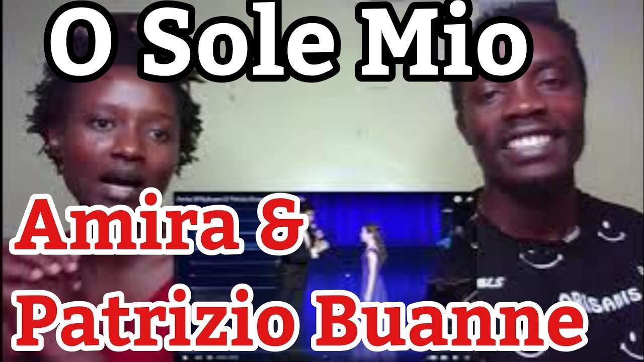 Amira Willighagen & Patrizio Buanne ~ O Sole Mio | REACTION VIDEO