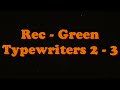 Capture de la vidéo Green Typewriters 2-3 (Olivia Tremor Control) - Rec