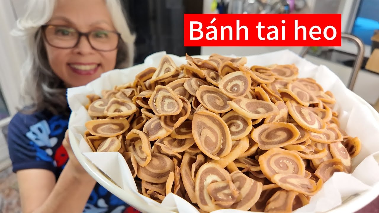 Pig ear-shaped cookies, memories of the past | Anh Nguyet's life in the Netherlands