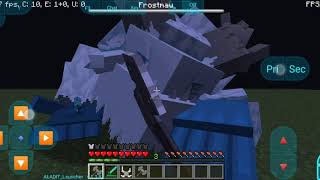 Beating frostmaw in aladit launcher like and sub please😢 screenshot 5