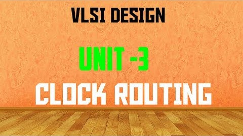 #Electronictechtuts #ClockRouting Clock Routing in Physical design cycle VLSI Design