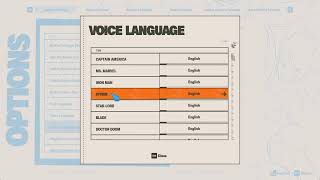 How to Change Character Voice Language in MARVEL Tōkon: Fighting Souls
