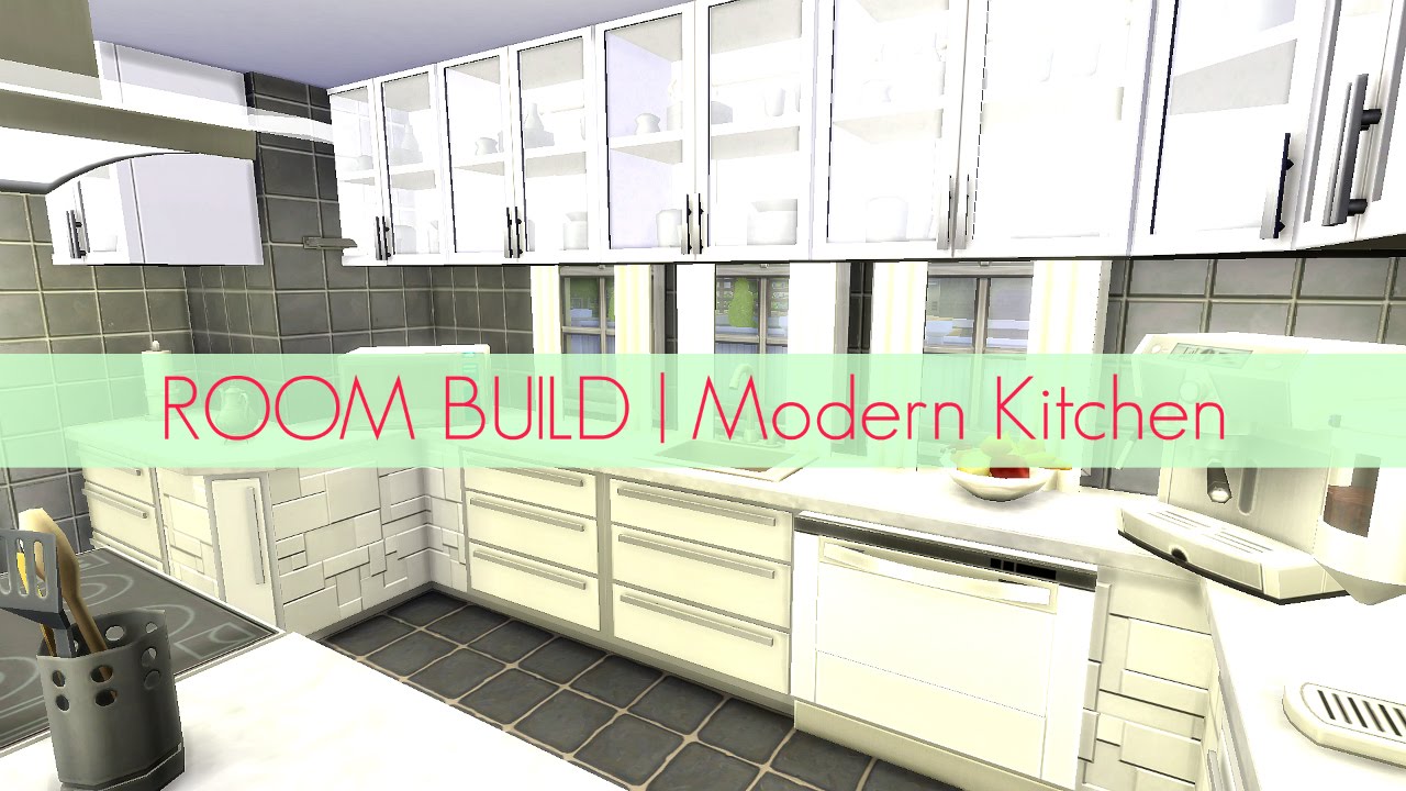 The Sims 4 | Room Build : Modern Kitchen