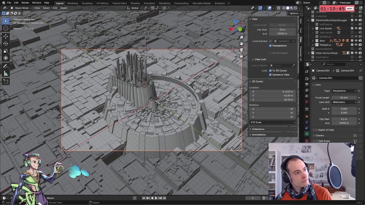 Environment design at the speed of a 2D character artist