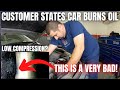 Customer States Car Burns Oil. Let's find out why and if this car is worth fixing!