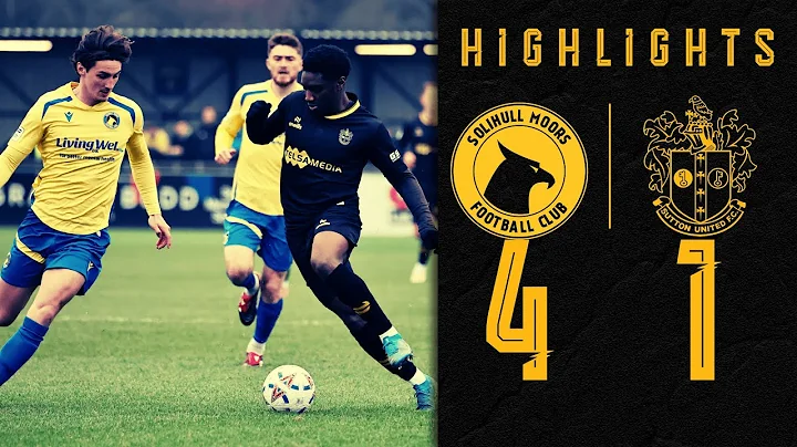 HIGHLIGHTS Solihull Moors vs Sutton United 21/12/25 NL