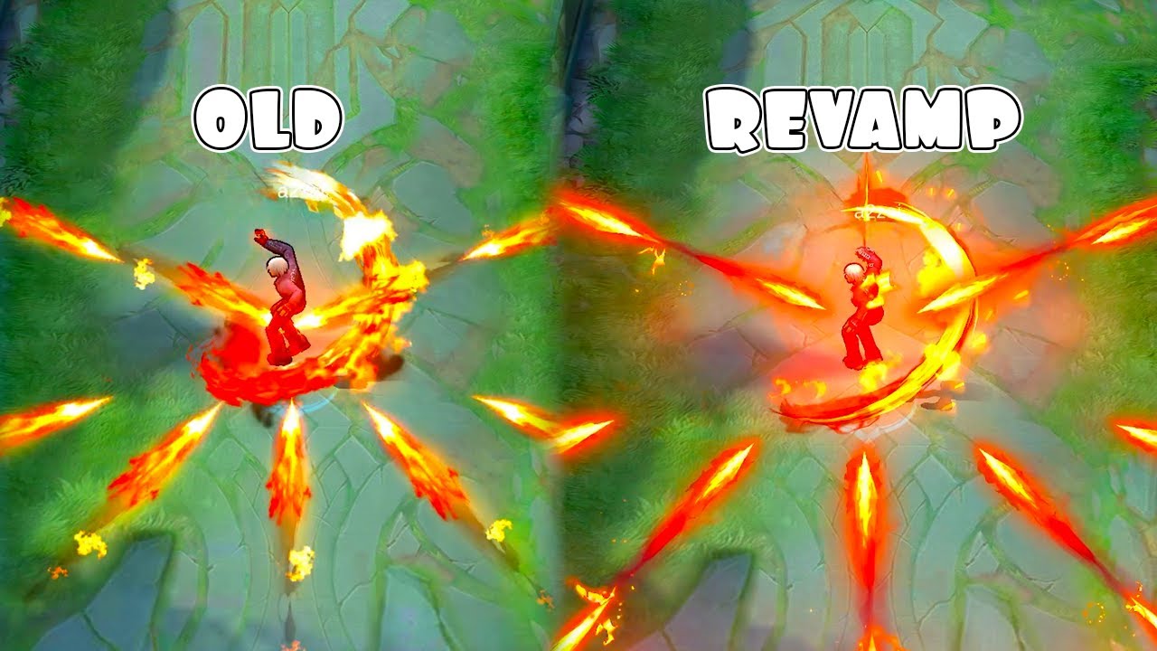 Gusion Revamp K' VS OLD Skill Effects