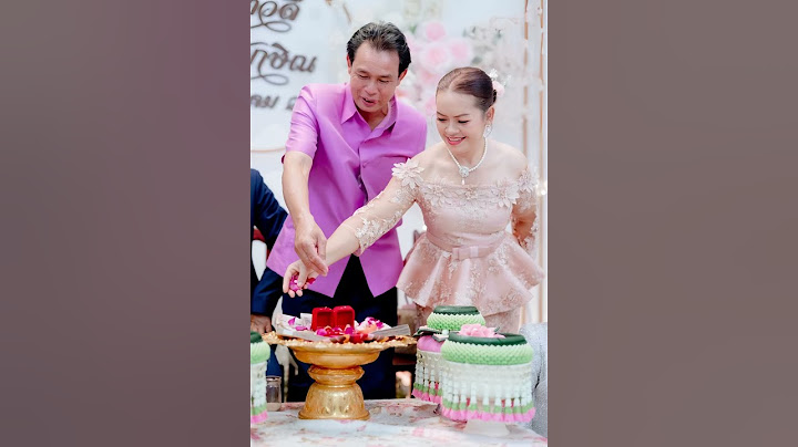 รีวิวชุดแม่เจ้าสาว เจ้าบ่าว งานเช้า งานเย็น เรียบหรู แต่สวยโดดเด่นทั้งงาน