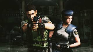 Resident Evil 1 Remake Save room theme (Slowed with rain) Extended #residentevil