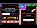 Jiohotstar Something Went Wrong | Jiohotstar Network Problem | JioHotstar Not Working Today