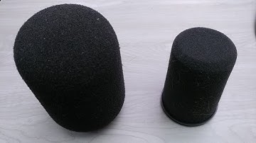 Shure SM7B - Small vs Large Windscreen - why it matters!