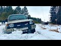 Почему Паджеро ТОП? Утопили и Разули в снегу Pajero. Off-road рейд Технолог