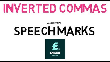 Inverted Commas (Read Along) | Learn English Grammar