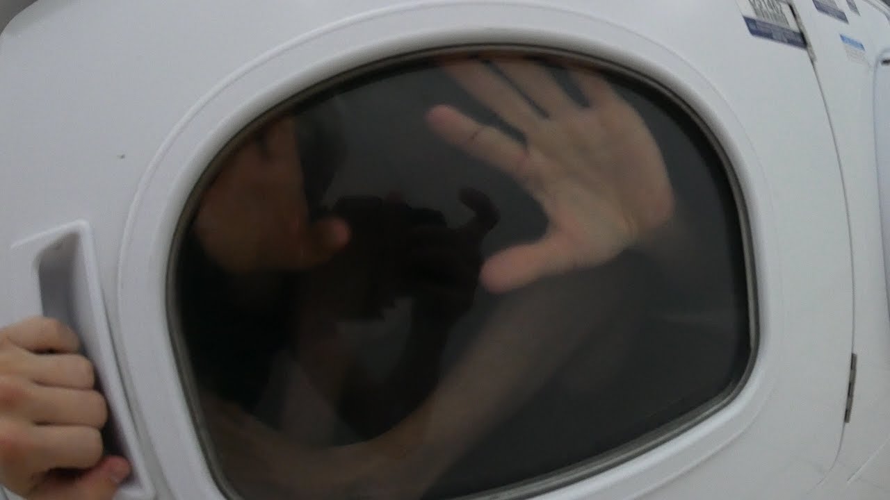 TRAPPED MY BROTHER INTO WASHING MACHINE  **he almost died**