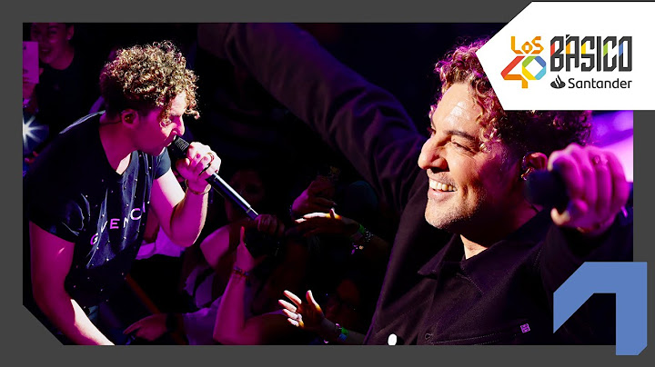 LOS40 Básico Santander con DAVID BISBAL (2024) | LOS40