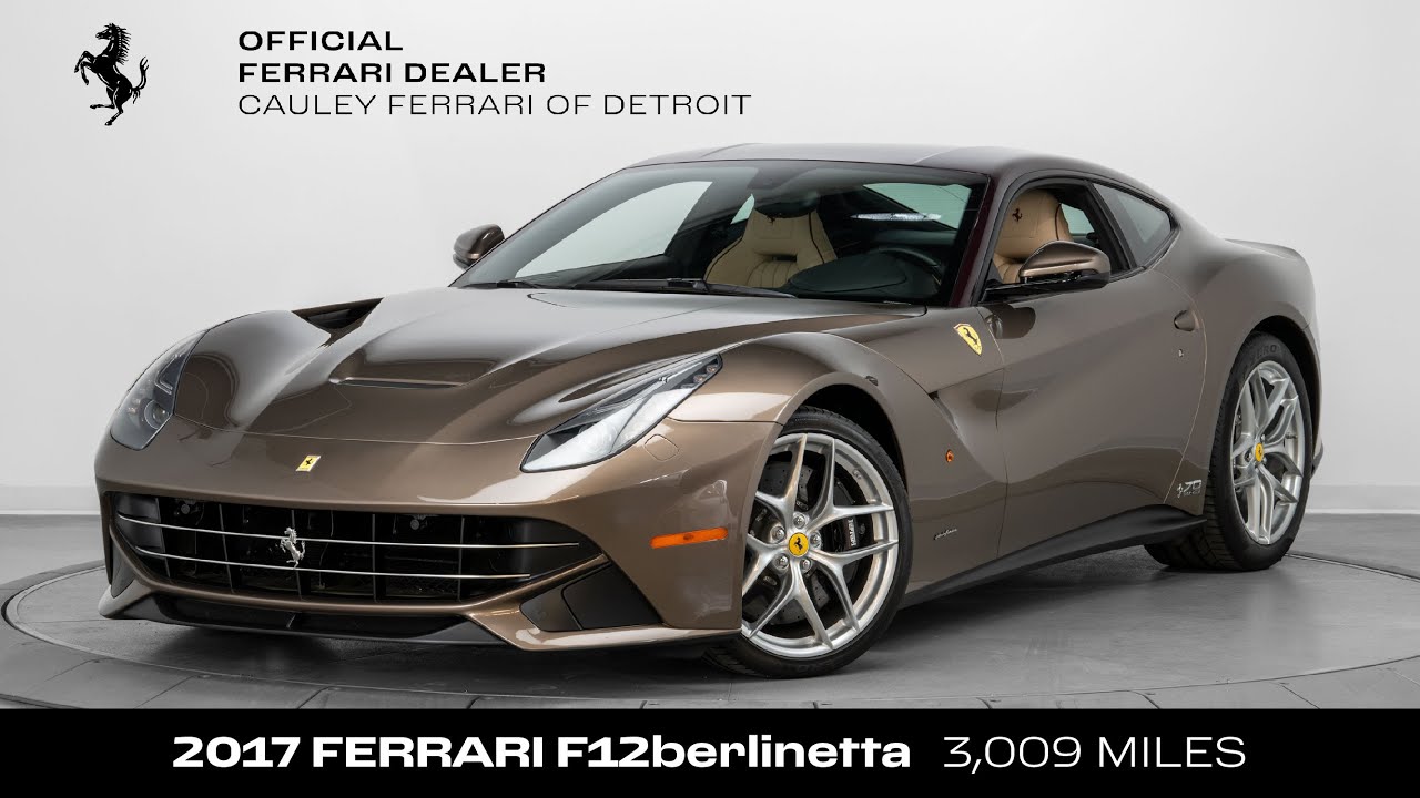2017 Ferrari F12berlinetta 70th Anniversary