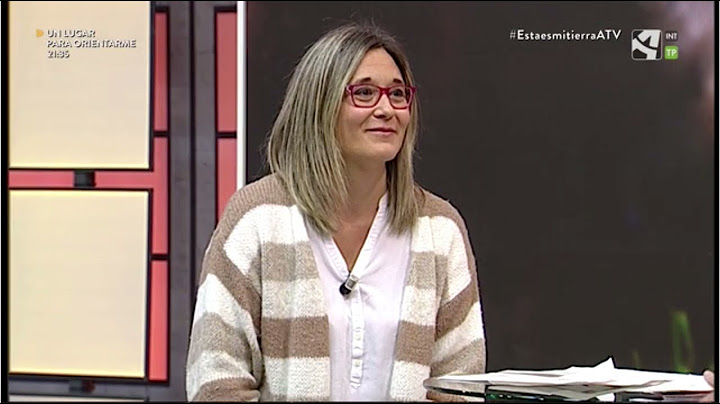 Sara Zarazaga, técnica del Comité Aragonés de Agricultura Ecológica, en Aragón TV