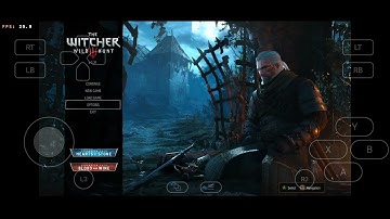 Witcher 3 Gamehub Snapdragon 8 Elite - optimized settings for playing without cooler