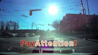Pay Attention. Intersection. Public Service Ad