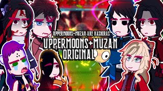 ||UpperMoons+Muzan Swap Au reacting to Original|| [Moons+Muzan as Hashiras] ◆Bielly - Inagaki◆