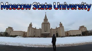 Russia's Biggest University - Moscow State University/МГУ - Вокруг территории