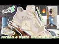 Jordan 4 Retro Off-White Sail Unboxing