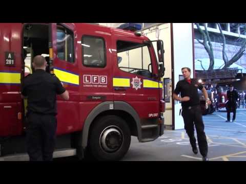 A281 Dowgate, London Fire Brigade Turn Out