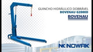 Guincho Hidráulico Dobrável Bovenau