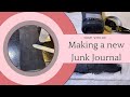 Making a new Junk Journal ~ Part 3 ~ Craft with me (speaks English, not fluently)