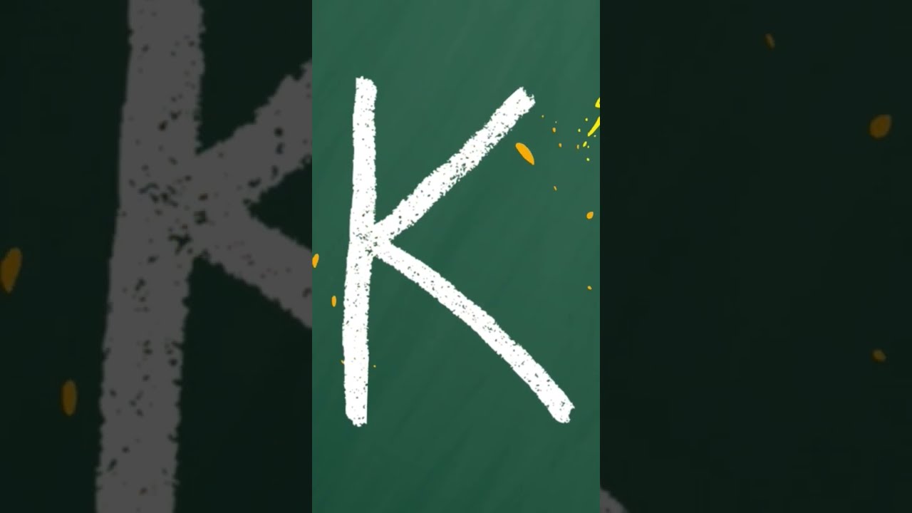 Let S Learn How To Write Letter K With THE KIBOOMERS Shorts