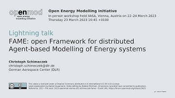 FAME: open Framework for distributed Agent-based Modelling of Energy systems