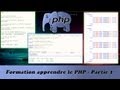 Formation apprendre le PHP Partie 1/17