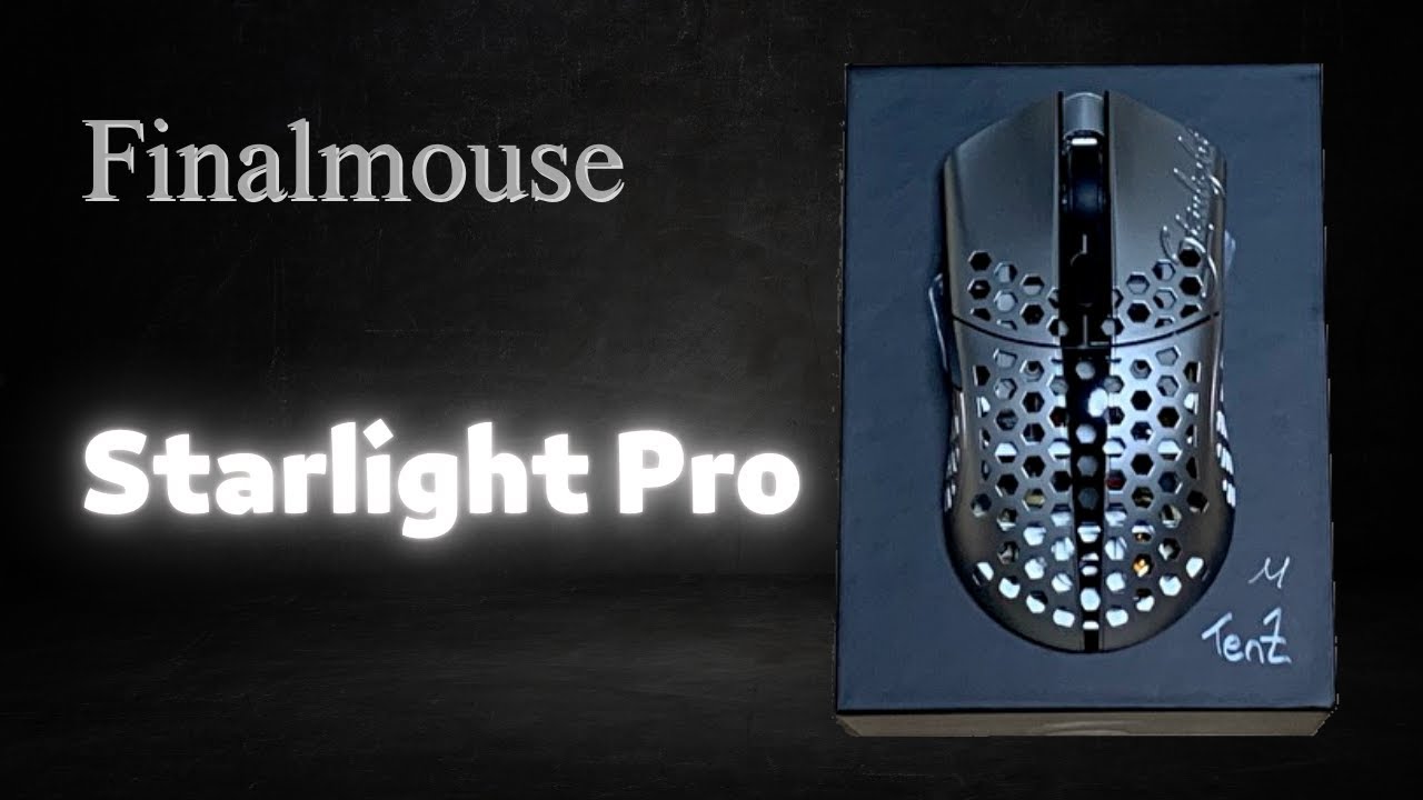 Finalmouse Starlight Pro Tenz Unboxing 開封 - YouTube