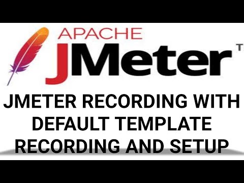 JMeter Script Recording
