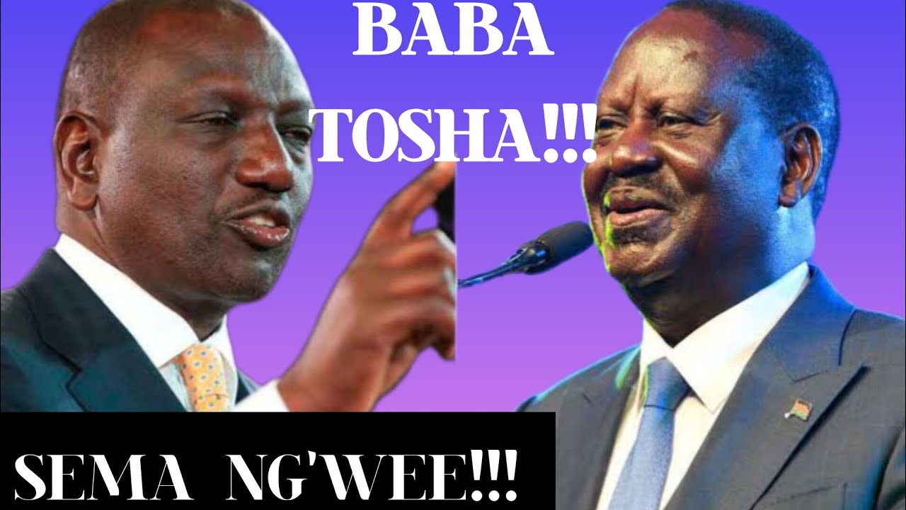 TALK OF THE POSITIVE THINGS I'VE DONE!! RUTO DEMANDS FEOM KENYA. - YouTube